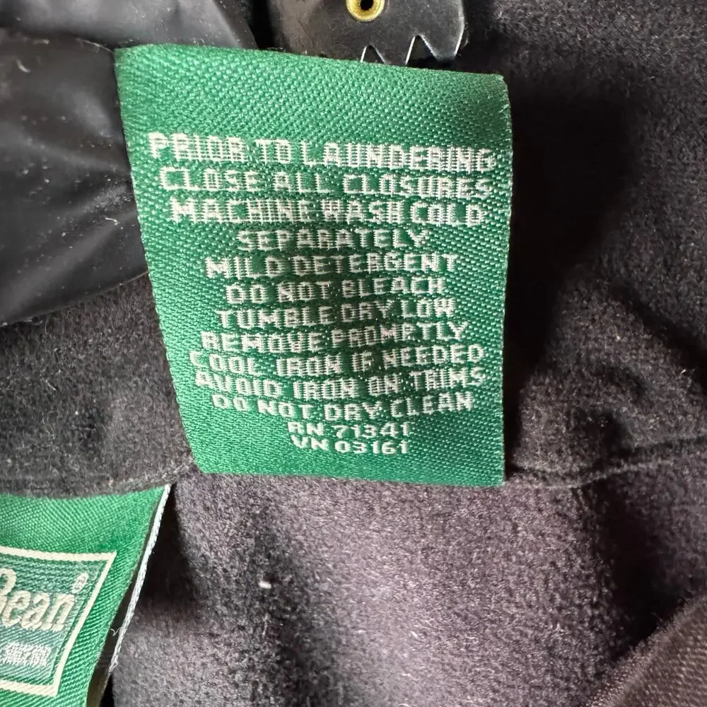 Vintage L.L. Bean Men's Gray Bib Snowpants Removable Suspenders Large Tall AS IS